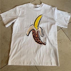Brand new palm angels banana graphic T shirt size Large